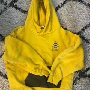 Boys Vans Box Hoodie. Used, but barely worn. Boys XL. Yellow and grey.